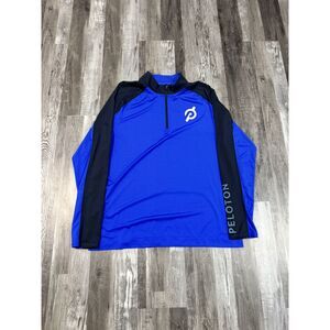 RHONE x Peloton Activewear Top Men's 2XL Blue 1/4 Zip
